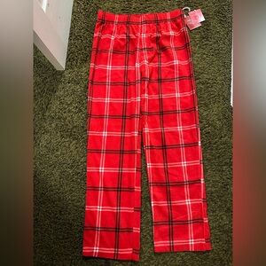 NWT Men’s Wondershop Red Plaid Pajama Pants Medium
